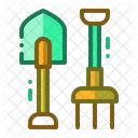 Shovel Fork Tool Icon