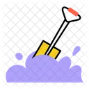 Spade Tool Shovel Digging Tool Icon