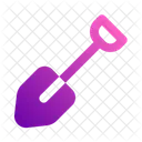 Shovel Digging Construction Tool Icon