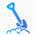 Shovel Grave Digging Icon