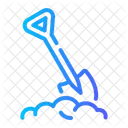 Shovel Grave Digging Icon