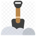 Shovel Digging Tool Gardening Equipment Icon