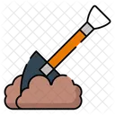 Shovel Digging Tool Icon