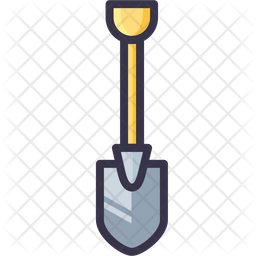 Download Free Shovel Icon Of Colored Outline Style Available In Svg Png Eps Ai Icon Fonts