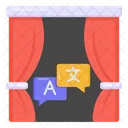 Theatre Talk Show Cinema Icon