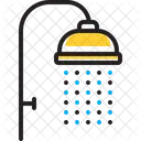 Shower Sprinkling Downpour Icon