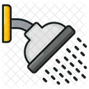 Shower Head Bathing Washroom Amenity Icon