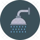 Shower Showering Washroom Icon