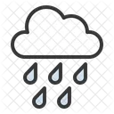 Rain Raindrop Rainy Icon