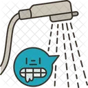 Shower Cold Water Icon