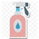 Shower Bottle Spray Can Wiping Sprayer Icon