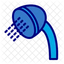 Shower Head Bathroom Cleaning Icon