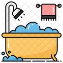 Clean Wet Bath Icon