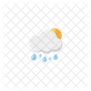 Shower Water Moderate Rain Icon