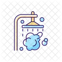 Shower Time Shower Bath Time Icon