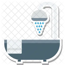 Shower Tub  Icon