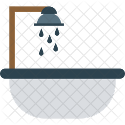 Shower Tub Icon