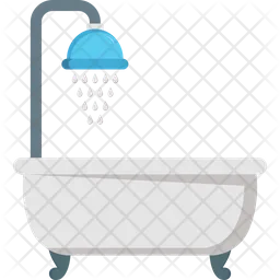 Shower Tub  Icon