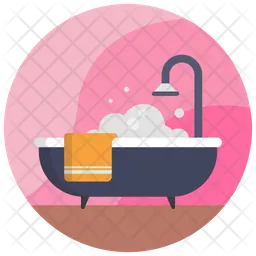 Shower Tub  Icon