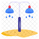 Shower Heads Showers Water Sprinkler Icon