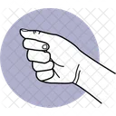 Showing Thumb Show Fingers Action Icon