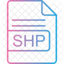 Shp File Format Icon