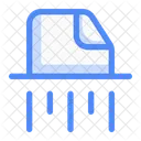 Shred File Shred Shred Document Icon