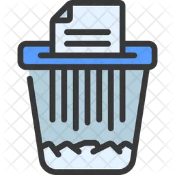 Shred Paper  Icon