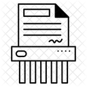 Shredded Paper Icon