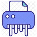 Shredder Paper Document Icon