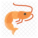 Shrimp Seafood Food Icon