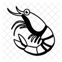 Shrimp Seafood Food Icon