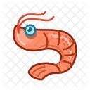 Shrimp Food Meal Icon