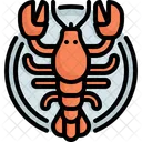 Shrimp Dish Lobster Icon