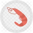 Shrimps Seafood Mussel Icon