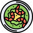 Shrimp Salad Food Icon