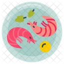 Shrimp Prawn Crayfish Icon