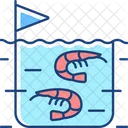 Fishery Shrimp Farming Symbol
