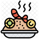 Shrimp Dish Food Icon