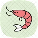 Shrimp Ocean Marine Icon