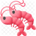 Shrimp Seafood Food Icon