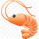 Shrimp Seafood Food Icon