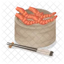 Shrimp Seafood Food Icon