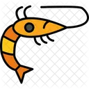 Shrimp Seafood Food Icon