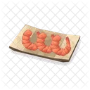 Shrimp Seafood Food Icon