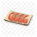 Shrimp Seafood Food Icon