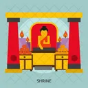 Shrine Building Interior Icon