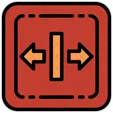 Shrink Direction Arrows Icon