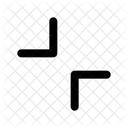 Shrink Alt Arrow Navigation Navigate Icon