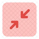 Shrink arrow  Icon